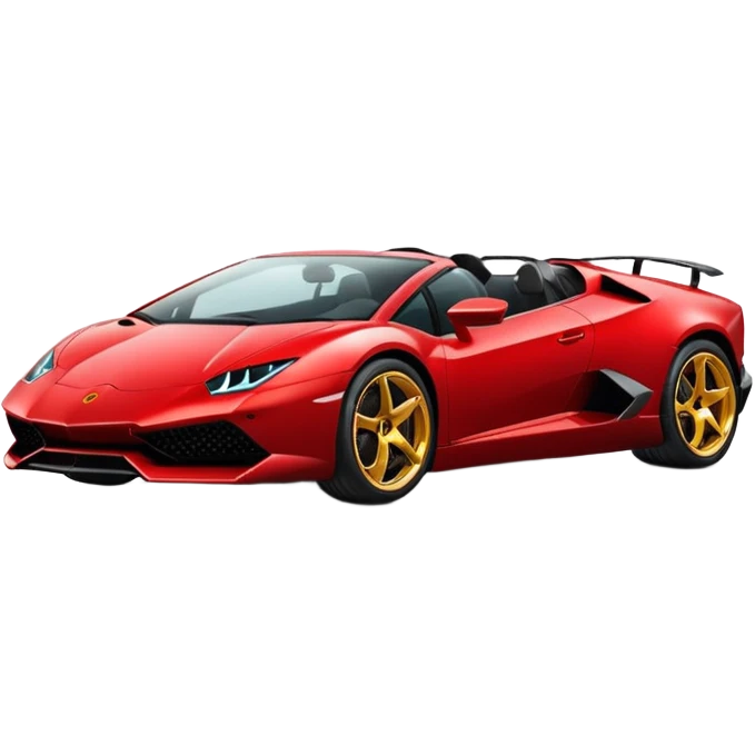 Lamborghini ￼ emoji