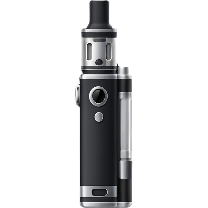 black vape emoji