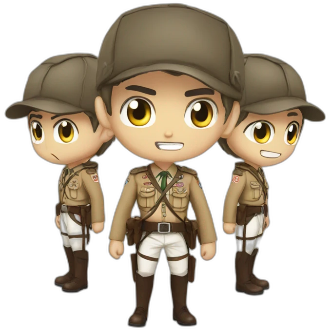 Scout regiment attack on titan emoji