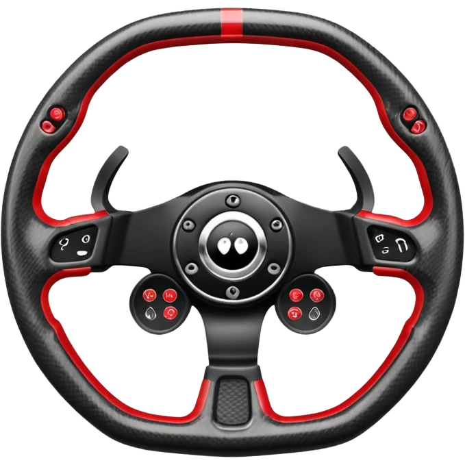 F1 steering wheel emoji