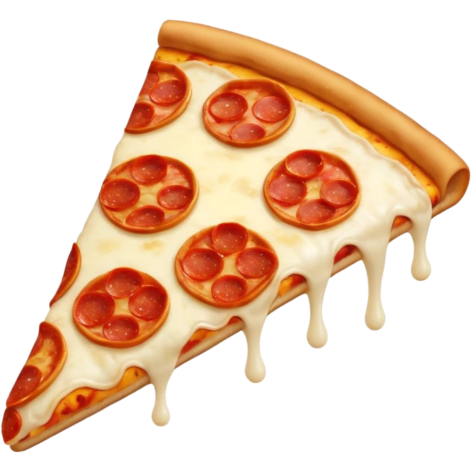 Cheesy cheesy Pizza slice emoji
