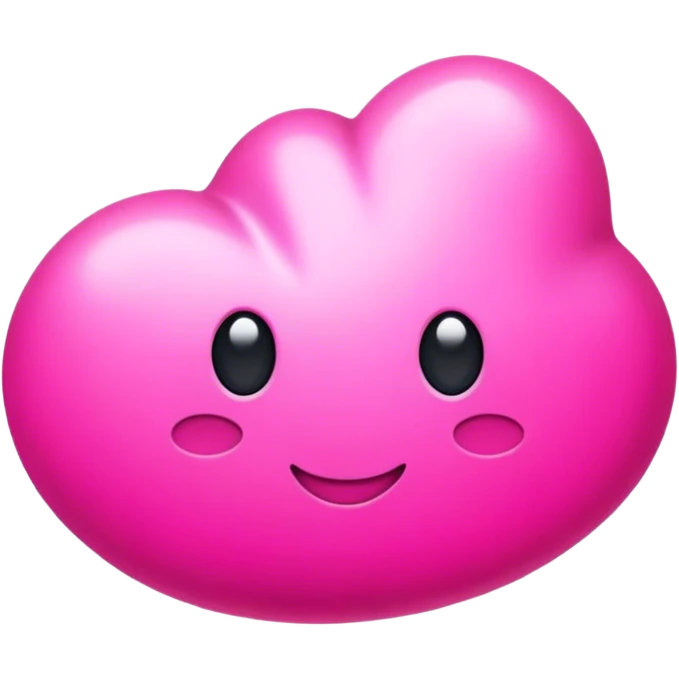 Pink emoji