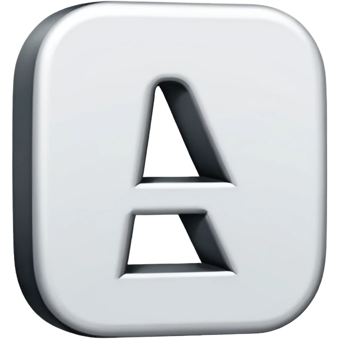 capital a emoji