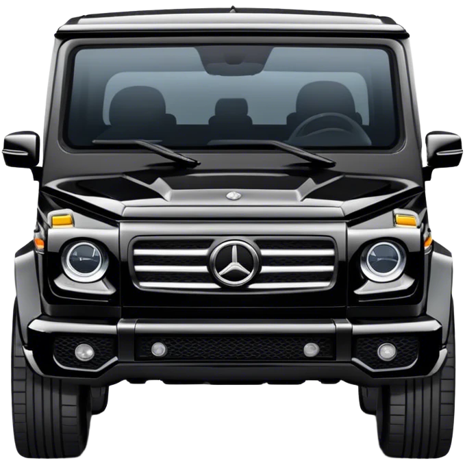 Black G wagon emoji