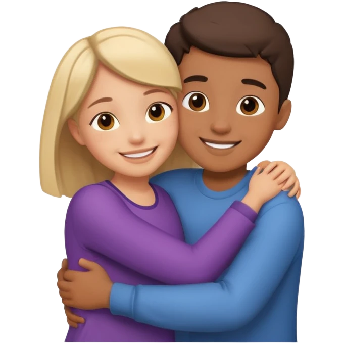 Love mod boy and girl emoji