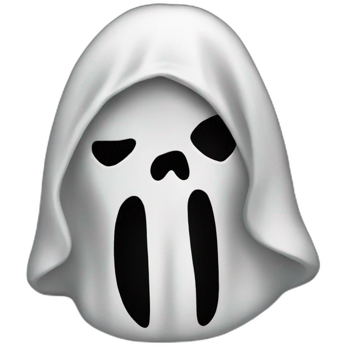 Ghostface emoji