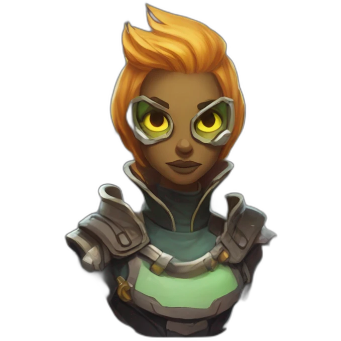 character scifi roguelike rpg style inspired by slay the spire digital art emoji