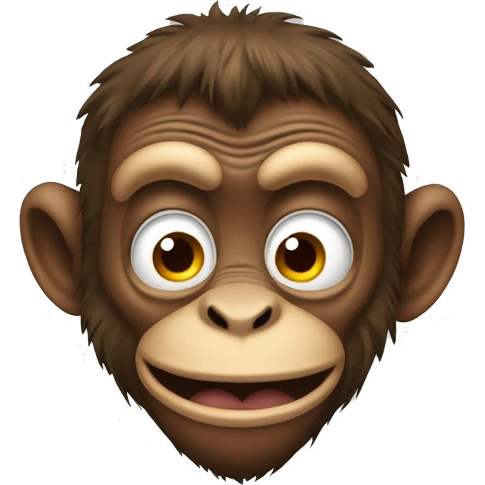 Crazy monkey  emoji