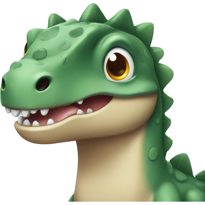 Cute dino emoji
