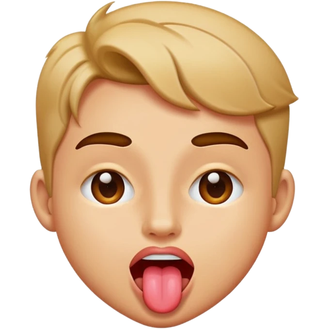 winking with tongue out  emoji