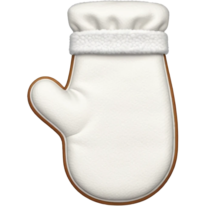A white baking mitten emoji