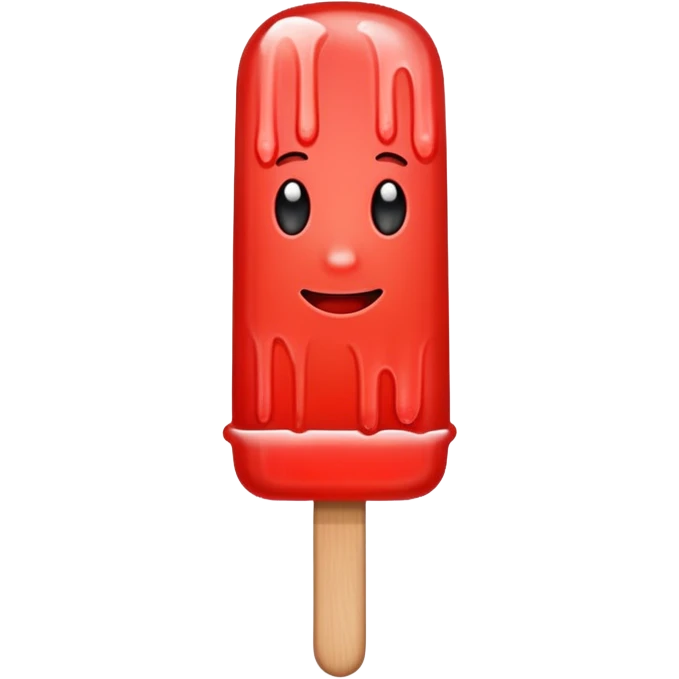 Elado de agua rojo emoji