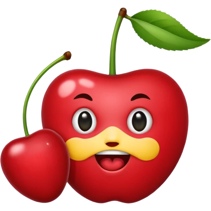 cherry eating emoji