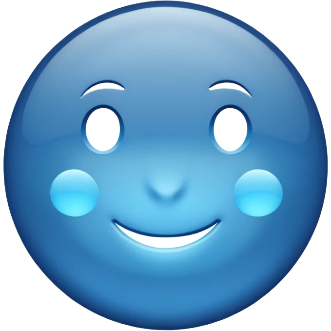 Blue tick emoji