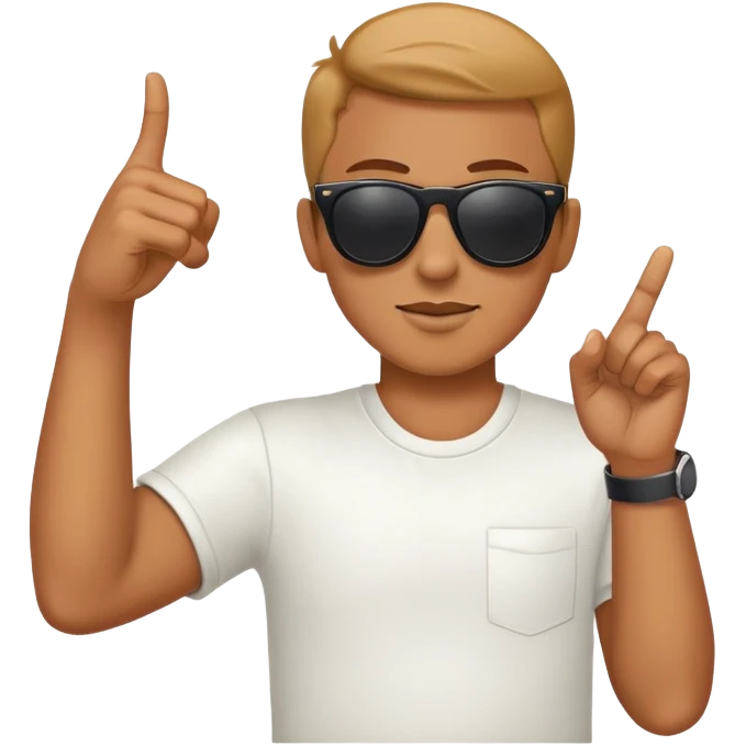 🤨🕶️👈🏻 emoji