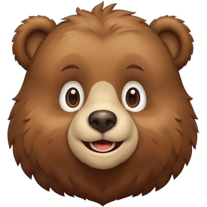 웃고 있는 곰 emoji