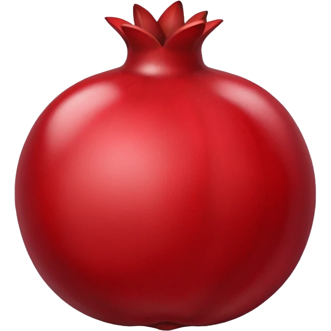 Make a pomegranate emoji emoji