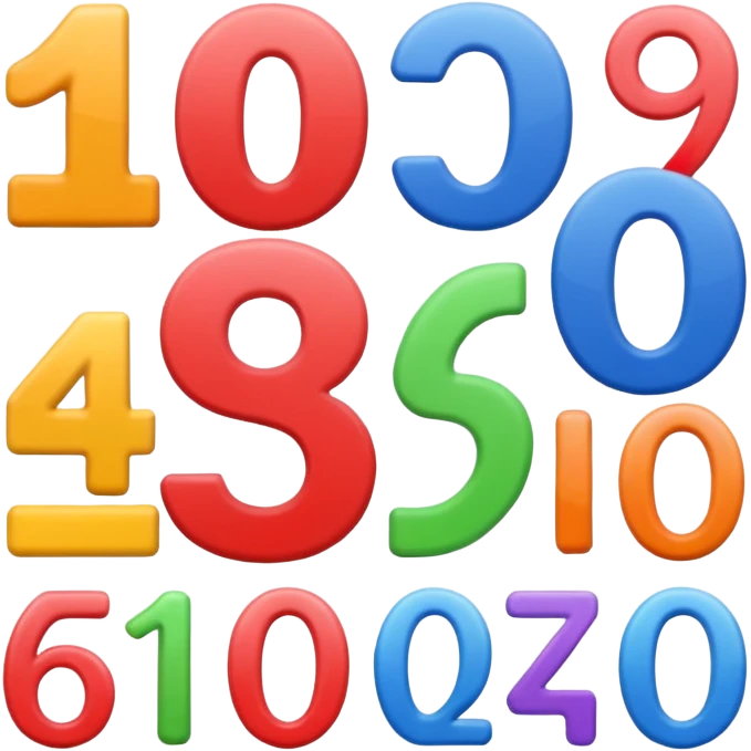 delete the numbers inside emoji