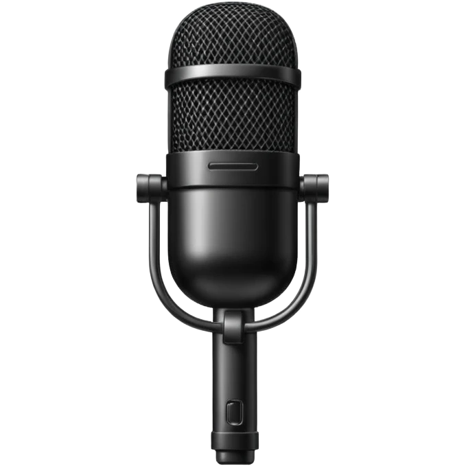 microfono de radio emoji