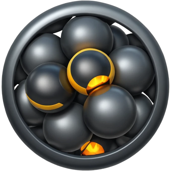 bomb circle emoji