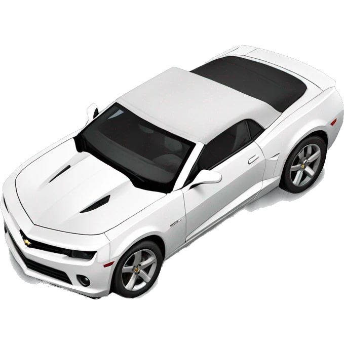 Camaro convertible emoji
