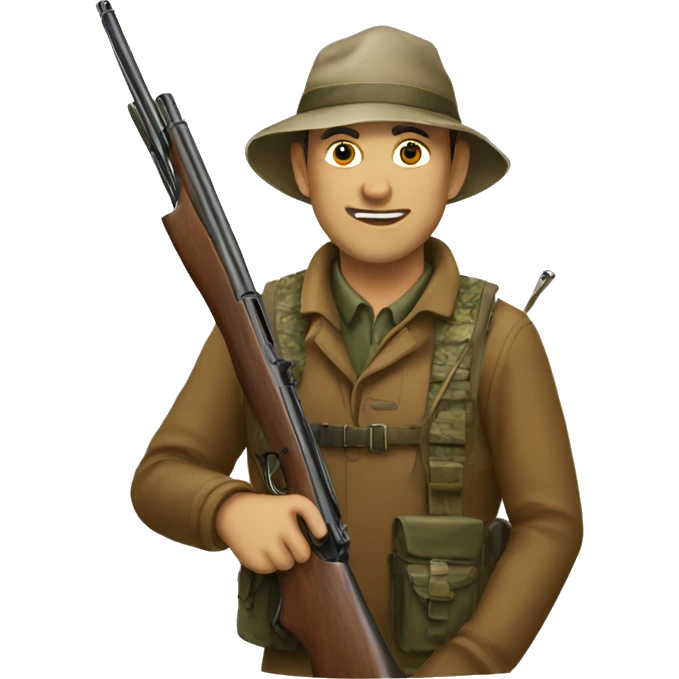 Hunting  emoji