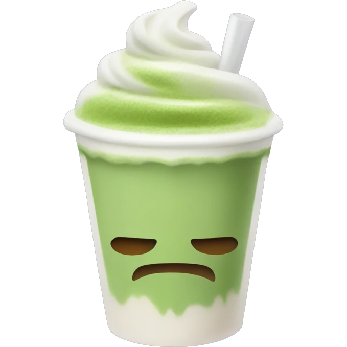 Matcha latte  emoji