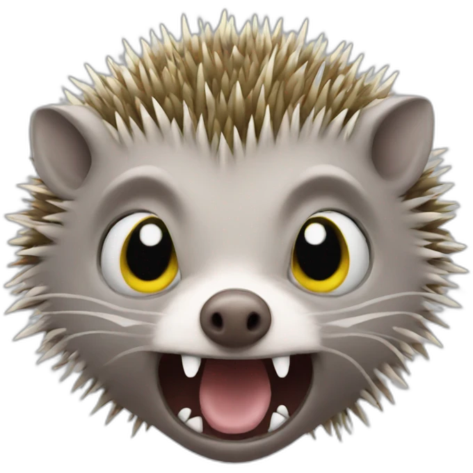 zombie hedgehog emoji