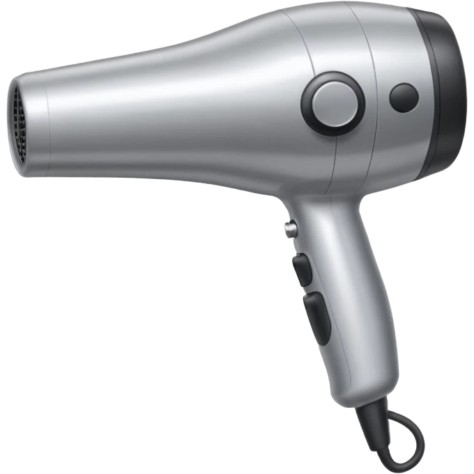hair dryer  emoji