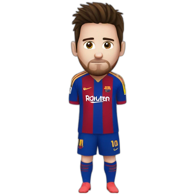 messi sleep emoji