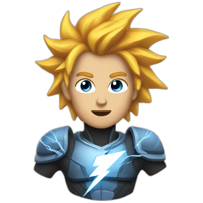 Lightning emoji