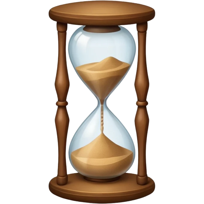 Hourglass emoji