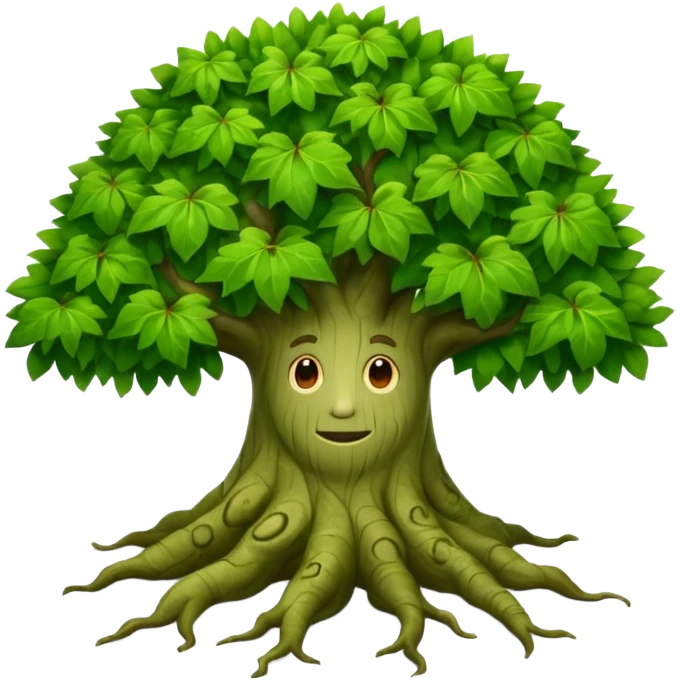 Boison tree emoji