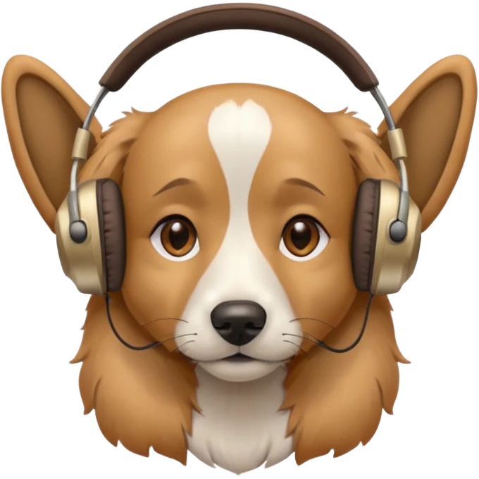 Dog streamer emoji