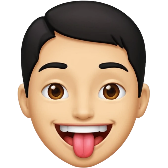 🤓👅 emoji