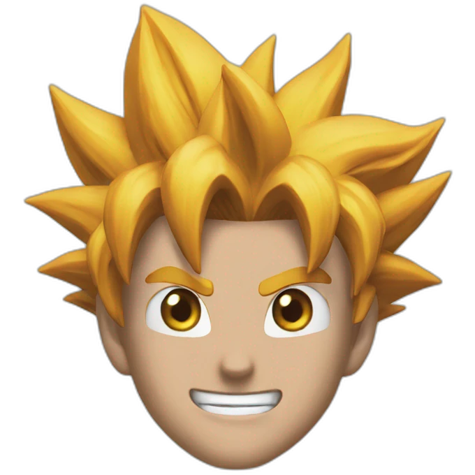 does goku clean nuts? emoji