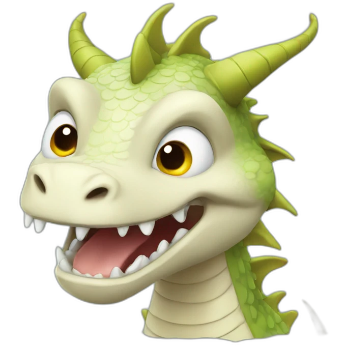 funny dragon emoji
