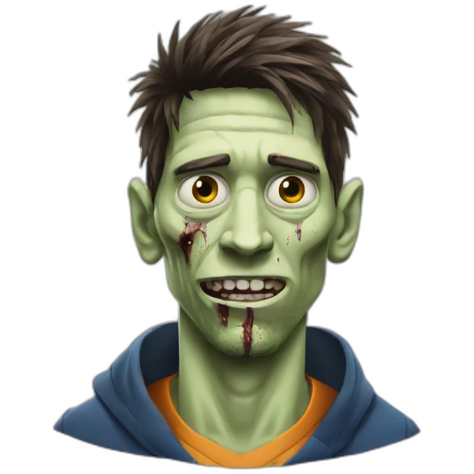 messi zombie emoji