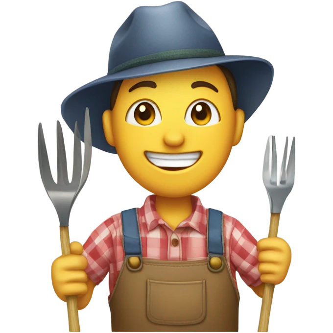 Farmer emoji emoji