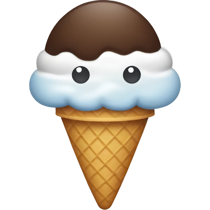 Ice cream emoji