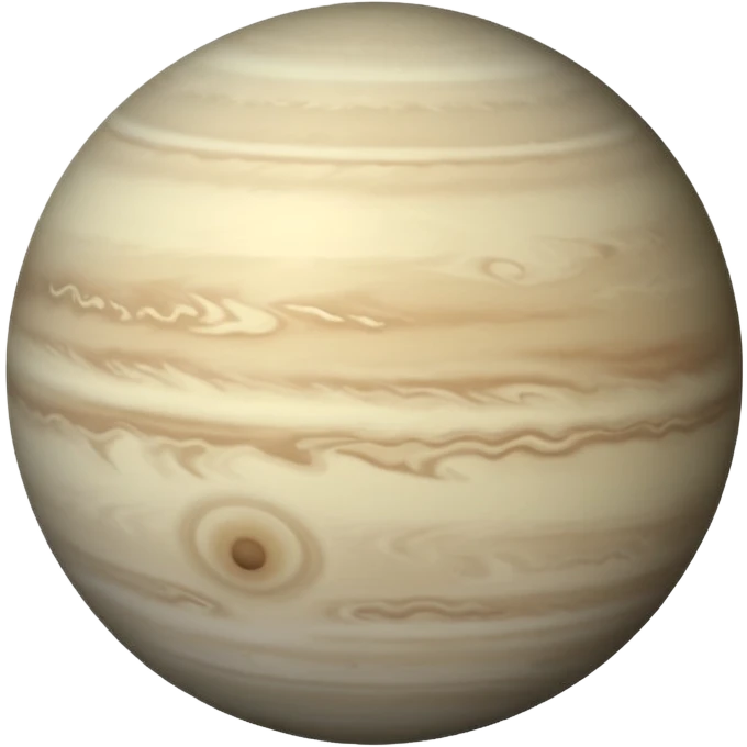 Venus planet emoji, pale grey sphere, soft hazy surface, smooth and featureless, simple and round, no text emoji
