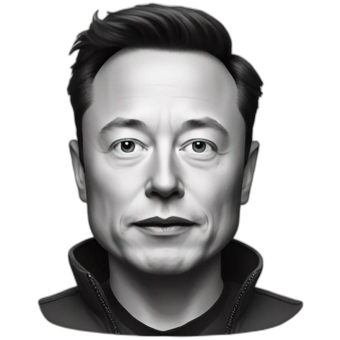 Elon musk face emoji