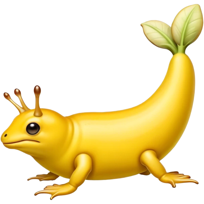 Banana slug emoji