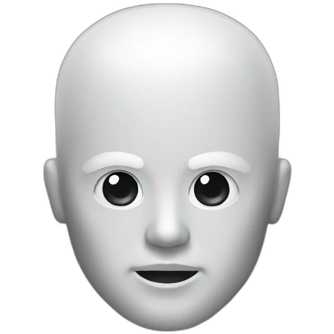 Computer android emoji