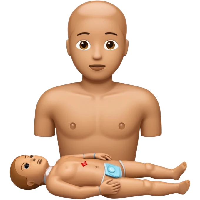 CPR dummy  emoji