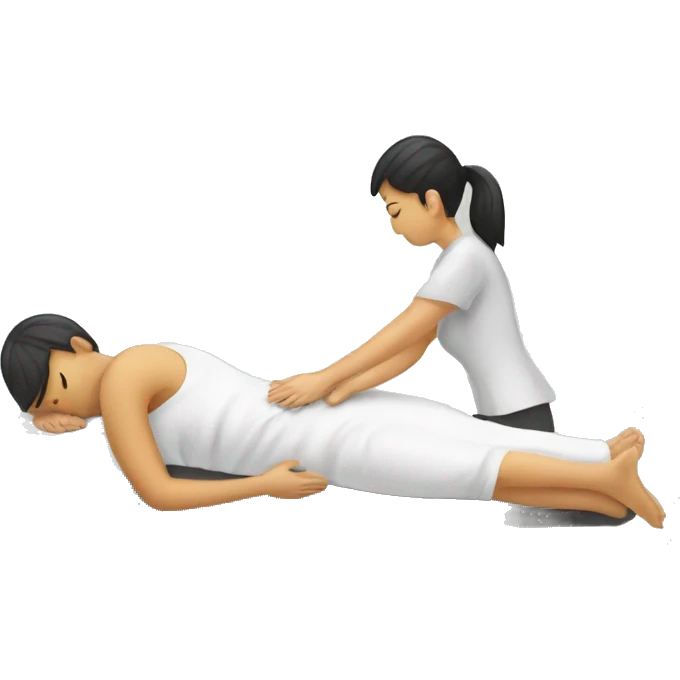 Back massage emoji