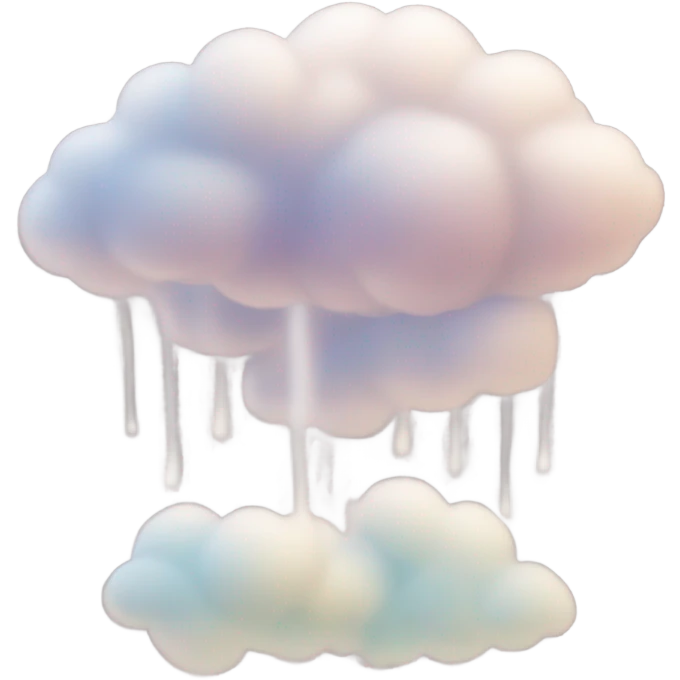 faded in the clouds emoji