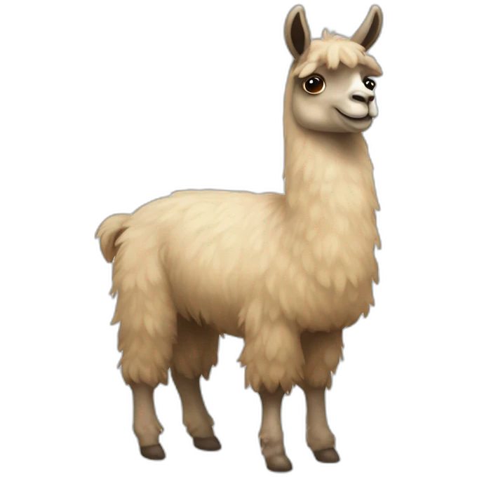 Llama mia emoji