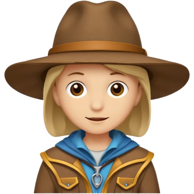 explorer hat emoji