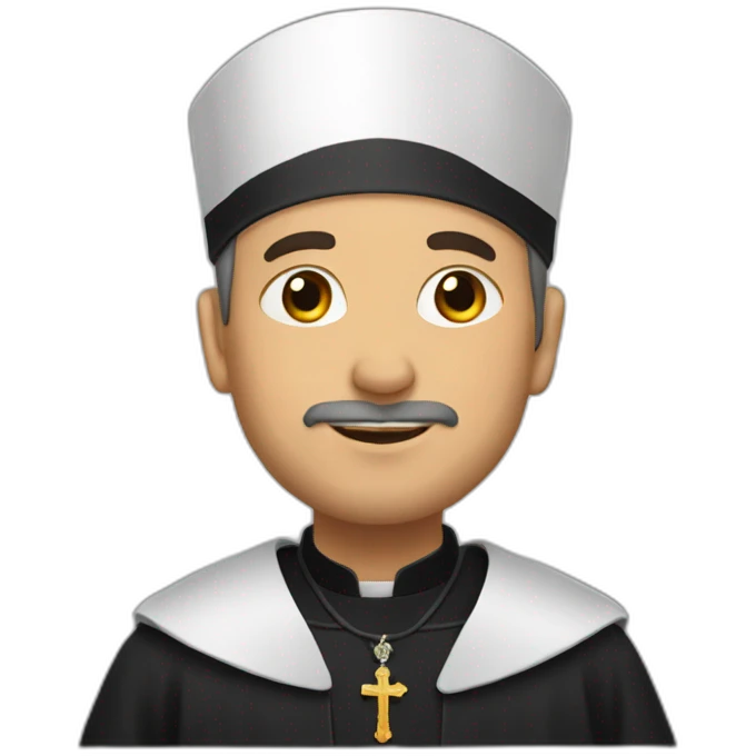 Orthodox priest emoji